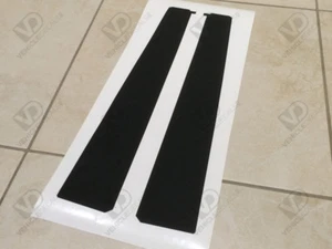 PEUGEOT 106 COMPATIBLE GTI RALLYE XSI DOOR B PILLAR TEXTURED WEATHER STRIP VINYL - Picture 1 of 2