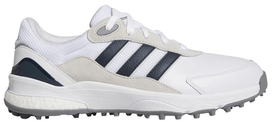 Size 7 - adidas SW5540 Spikeless Golf White Collegiate Navy Grey