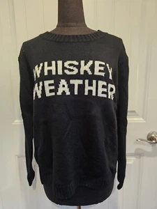 Suéter tejido Whiskey Weather negro MEDIANO - Imagen 1 de 2