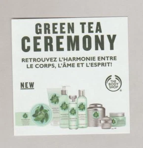 Carte publicitaire - advertising card- The Body Shop - Imagen 1 de 1