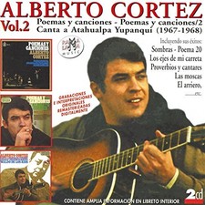 ALBERTO CORTEZ VOL. 2 - Canta A Atahualpa Yupanqui (1967 - 1968) - 2 CD - NEW