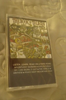 SEALED DEEP PURPLE "THE BOOK OF TALIESYN" HARD PSYCH ROCK CASSETTE - BRAND NEW - Image 1 of 2