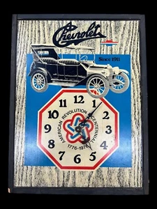 Chevy Dealer Bicentennial Clock GA20047 - Picture 1 of 3