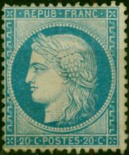 France 1870 20c Pale Blue SG137 Fine Unused