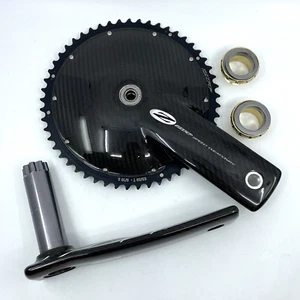 NEW Zipp VumaChrono 172.5mm 2x9/10/11-speed 53/39t BB30 Carbon Crank Ceramic BB - Picture 1 of 14