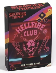 Otkau Stranger Things Hellfire Club LED Figure Lamp with Remote, 16 Colors 8” Ht - Picture 1 of 16
