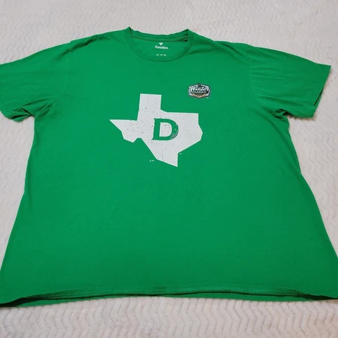 Dallas Stars Winter Classic T Shirt Sz 2XL Green NHL Official Licensed Fanatics Cover
