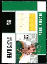 Steve Payne Card 2010-11 ITG Decades 1980s Game Used Jerseys Silver #M59 