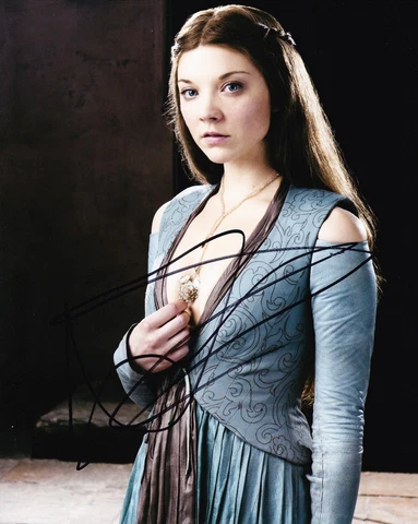 Natalie Dormer SIGNED 10X8 Photo SEXY IMAGE (7536) Cover