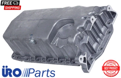 Pan de aceite de motor para VW OEM # 038103601NA Beetle Golf Jetta sin orificio de sensor, Foto 1 de 4