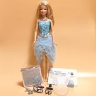 Mattel Barbie FASHION FEVER MAKEUP CHIC Doll w Outfit Accessories Fashion J4182