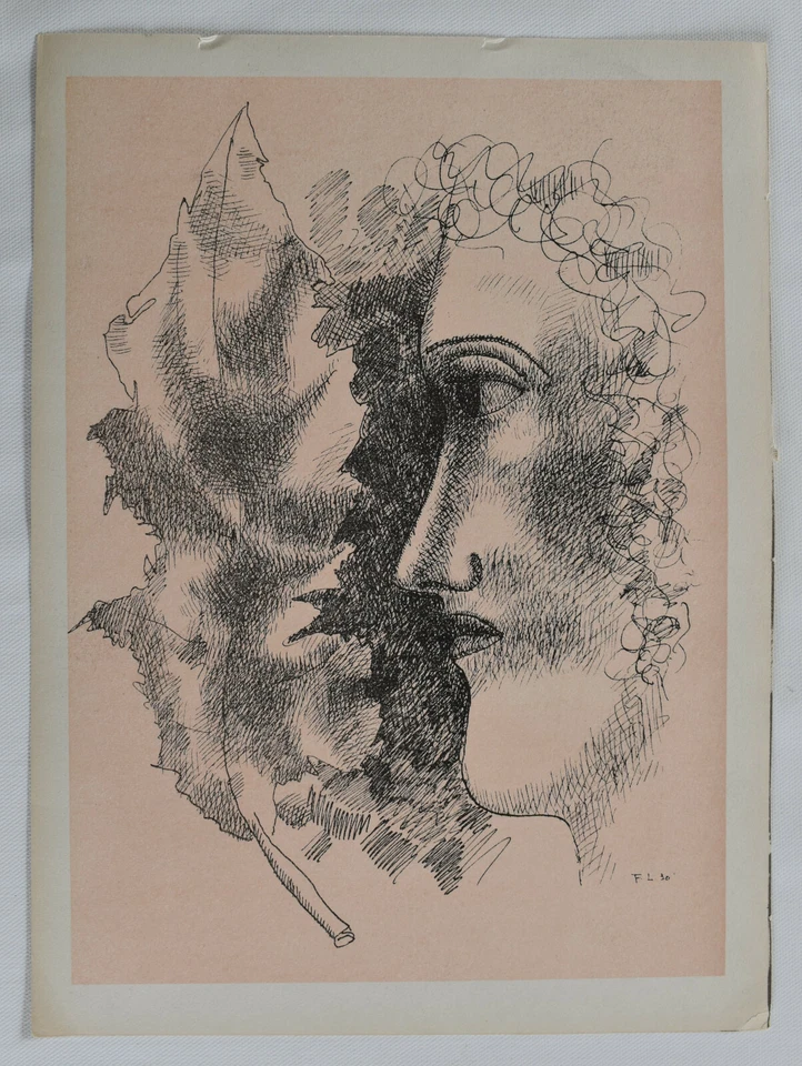 LITOGRAFÍA ORIGINAL FERNAND LEGER & PAUL KLEE, 1939 Foto 1 de 2