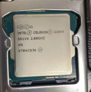 Intel Celeron g1840 CPU processor 2.8ghz/5 GT/s (SR 1 VK) LGA 1150 socket h3 - Picture 1 of 2