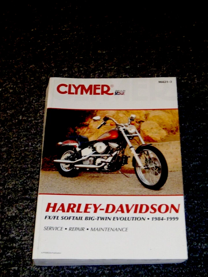 1999 Clymer Harley Davidson Softail Custom Night Train Service Manual M421-3 - Image 1 of 1