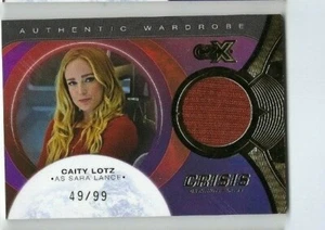 Cryptozoic Crisis CZX wardrobe card M10 Sara Lance 49/99 - Picture 1 of 1