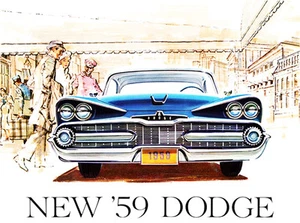 1959 Dodge - New '59 Dodge - Werbe-Werbeplakat - Bild 1 von 1