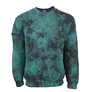 MAGLIONE UOMO TIE DYE VERDE - Foto 1 di 1