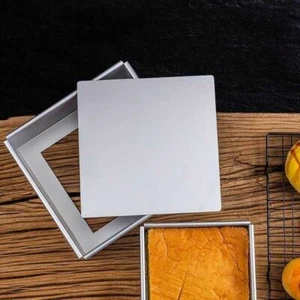 New DIY Square Non Stick Cake Pan Pie Bread Mold Bakeware Tray Baking Supplies - Picture 1 of 14