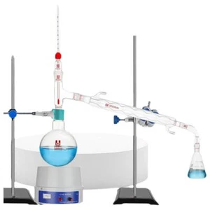Chemistry Lab Supply 250 ml-1000 ml: Kit de destilación atmosférica juego de cristalería au - Imagen 1 de 12