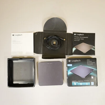 Logitech t650 Wireless Rechargeable Touchpad Receiver Cable Cleaned and Tested - Image 1 of 4