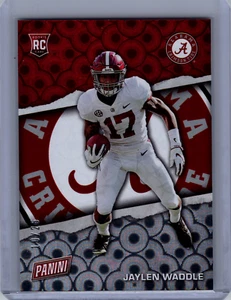2021 PANINI FATHER'S DAY JAYLEN WADDLE ROOKIE #RC17 HOLO 10/25 - Picture 1 of 2