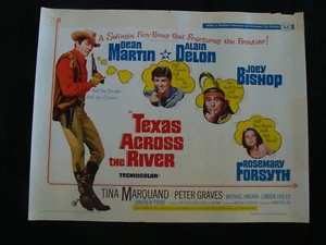 TEXAS ACROSS THE RIVER Filmplakat DEAN MARTIN 1/2 Blatt 1966 - Bild 1 von 10