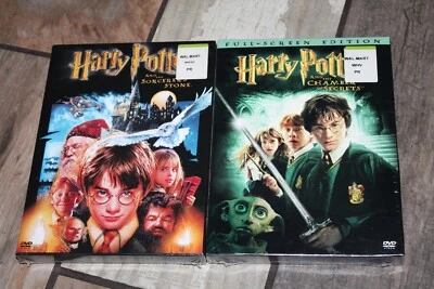 Harry Potter DVD Movie Lot Years 1 STONE! 2 SECRETS!  BRAND NEW SEALED! - Image 1 of 4