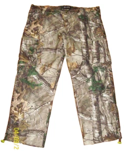 RealTree XXL WAIST 47" Cargo Pants Hunting Camo ZIP POCKETS Inseam 31.5" - Picture 1 of 8