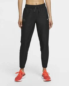 NIKE SHIELD RUN DIVISION RUNNING PANTS SIZE S (CU6180 010) BLACK/REFLECT - Picture 1 of 10