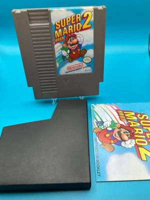 Super Mario Bros. 2 with inserts! ☆☆ Authentic  Complete Nintendo NES game - Image 1 of 4