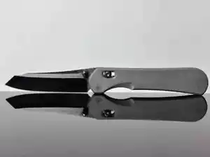 Piratech Knives Kraken Folding Knife 3.25" CPM S90V Steel Blade Titanium Handle - Picture 1 of 13
