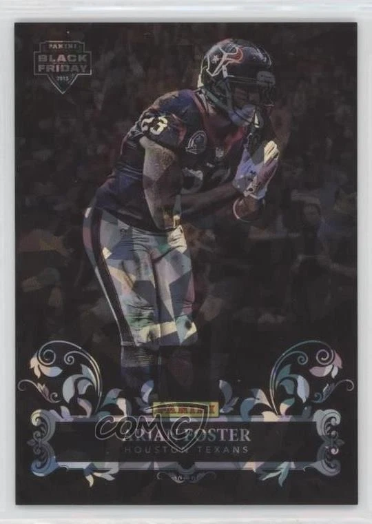 2013 Panini Black Friday Panini Collection Cracked Ice Arian Foster #16 - Image 1 of 2