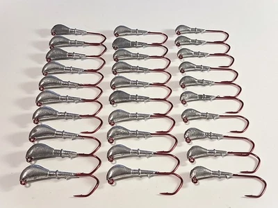 30 Stk. Banana - Jig  18 + 14 + 10 Gramm VMC 5150 4/0 - Bild 1 von 2