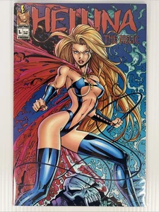 Hellina The Relic #1 Manny Clark Encore Variant Lightning 1997 NM High Grade B&W - Picture 1 of 4