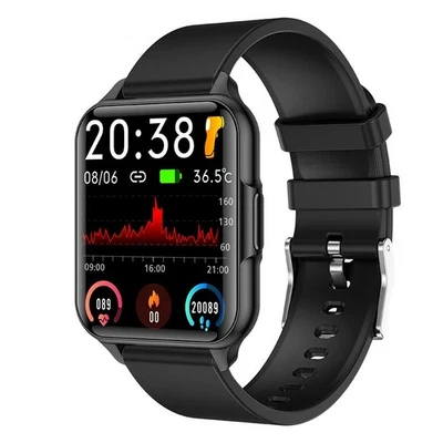 Smart Watch Men Women Fitness Tracker Blood Pressure Heart Rate Sport Watches UK - Image 1 of 4
