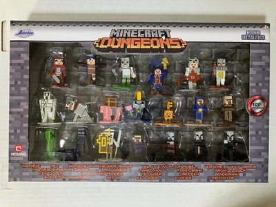 Jada Toys Minecraft Dungeons 32329 Nano Metalfigs 20 Die Cast Figures 2020 - Image 1 of 4