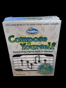 ThinkFun Compose Yourself Music Composer Card Game BRAND NEW/SEALED Write Music - Picture 1 of 4