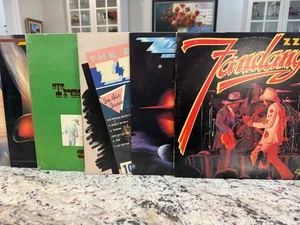 ZZ TOP 6X VINYL LP LOT TRES HOMBRES TEJAS ELIMINATOR FANDANGO BEST OF AFTERBURNR - Picture 1 of 18