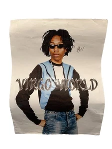 LIL TECCA SIGNED VIRGO WORLD HANDSIGNIERTES POSTER 100% AUTHENTISCH! Ransom Dopamin - Bild 1 von 15