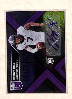 2018 Elite Draft #265 Kenny Hill RC Auto NM - Image 1 of 2