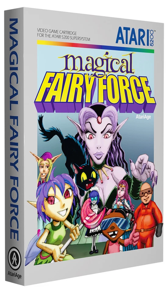 Magical Fairy Force - Atari 5200 Homebrew Game - New in Box! - Image 1 of 4