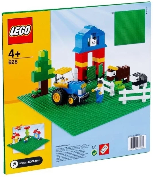 LEGO Bricks & More Large Green Baseplate (626)