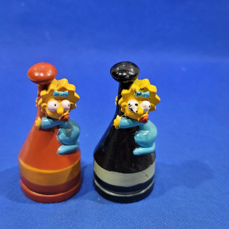 The Simpsons Chess Piece Maggie Pawn Replacement Pieces Lot Of 2 - Image 1 of 4