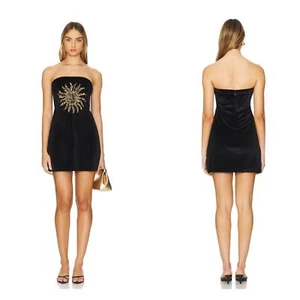 Show Me Your Mumu On My Way Velvet Mini Dress - Picture 1 of 9