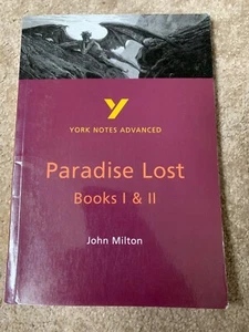Paradise Lost Bücher 1 & 2 von John Milton. York Notes Advanced - Bild 1 von 2