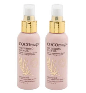 Lot of 2 COCOmagic Coconut Oil Nourishing Hair Oil Non-Greasy 3.0 fl oz each - Picture 1 of 2