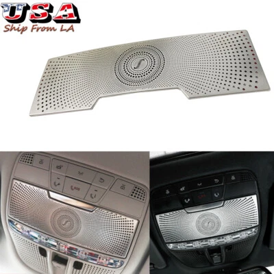 Gafas de sol de techo caja de almacenamiento luz de lectura cubierta adorno para Mercedes C GLC C/S205  Foto 1 de 4