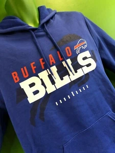 NFL Buffalo Bills Majestic Pullover Felpa con Cappuccio Uomo Medium Nuovo con etichette - Foto 1 di 3