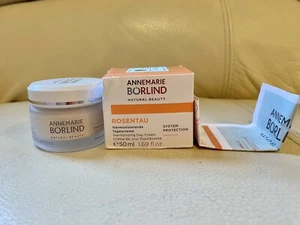 Annemarie Borlind Rosentau Harmonizing Day Cream 50 ml/1.69 oz NEW IN BOX SEALED - Picture 1 of 7