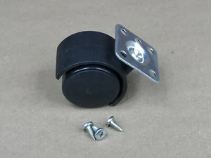 EdenPure A3705 Heater Replacement Caster Wheel w/ Mount Screws - Picture 1 of 3